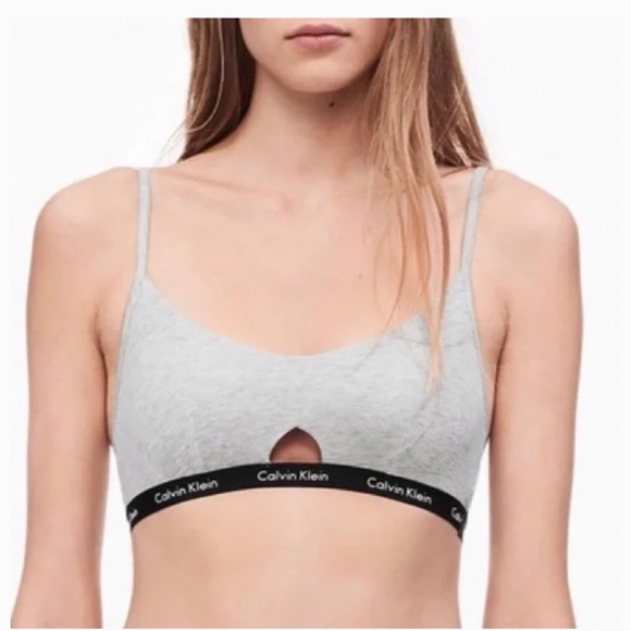 BNWOT Black and Gray Calvin Klein Bralette Bundle - Picture 4 of 6